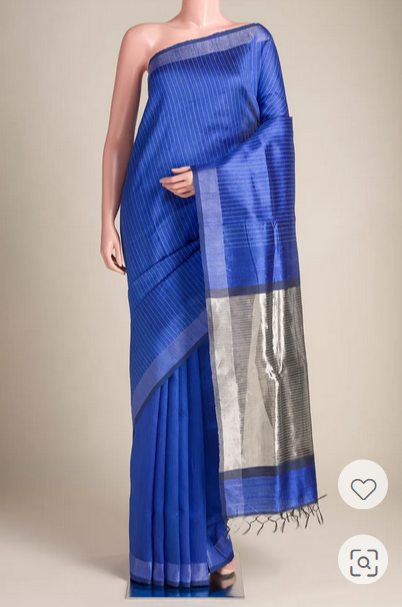 Bhagalpuri Tussar Silk Saree