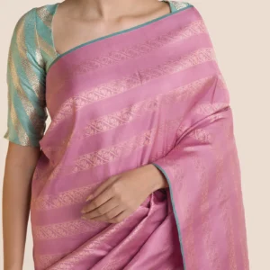 Nayantara-Pink Kanchipuram Silk Saree